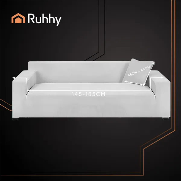Ruhhy 26035 helehall diivanikate 145-185cm