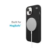 Speck Presidio2 Pro MagSafe - Antibacterial iPhone 15 Plus / 14 Plus Case (Black / Black / White)
