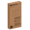 Harmaa samettinen rahi 60x30x30 cm Ruhhy 25994