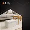 Pelēks samta pufs 60x30x30 cm Ruhhy 25994