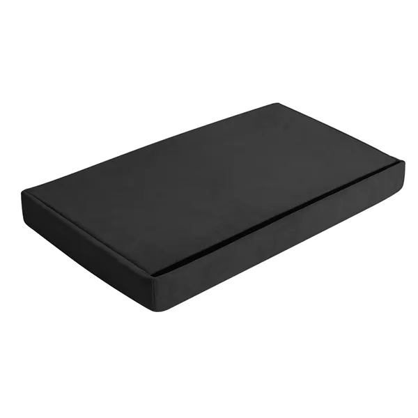 Черный бархатный пуф 60x30x30 см Ruhhy 25995