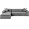 Sofa cover 190-230cm dark gray Ruhhy 26181
