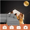 Sofa cover 190-230cm dark gray Ruhhy 26181
