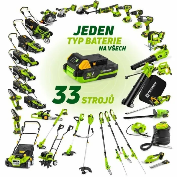 Virzuļzāģis Fieldmann 20 V