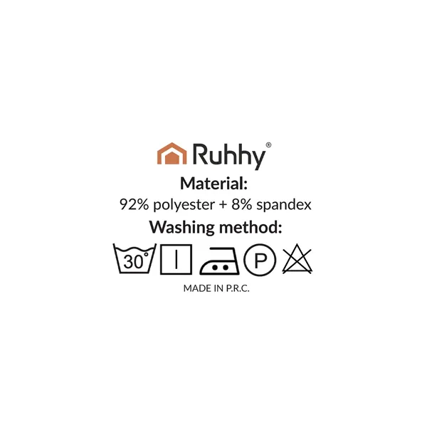 Ruhhy 26184 beige sofa cover 190-230cm