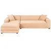 Ruhhy 26184 smėlio spalvos sofos užvalkalas 190-230cm