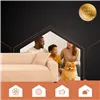 Ruhhy 26184 beige sofa cover 190-230cm