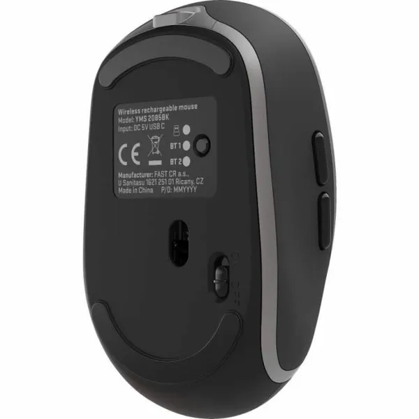 Mouse Yenkee YMS 2085BK Black 2400 dpi