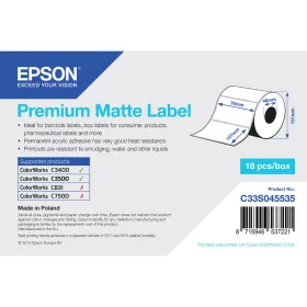 Этикетки для принтера Epson C33S045535 Белый