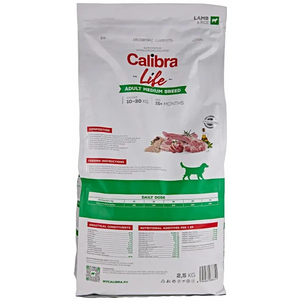 Sööt Calibra Lammas 2,5 kg
