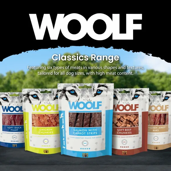Koiran makupala Woolf Karitsa 100 g