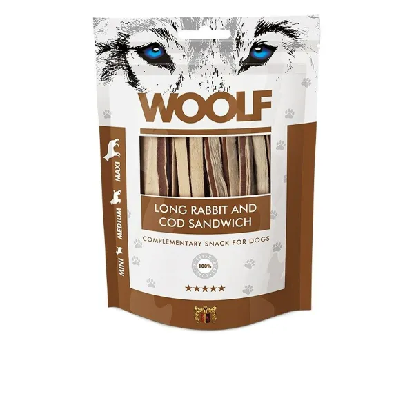 Užkandis šunims Woolf                                 Triušis 100 g
