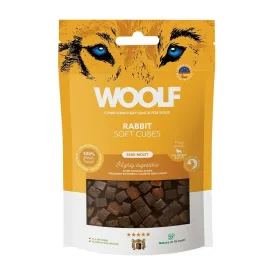 Užkandis šunims Woolf Soft Cubes Rabbit Triušis 100 g