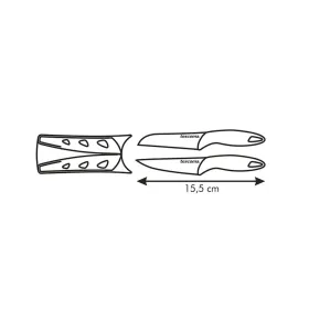 Lauanuga Tescoma 6 cm 2 Tükid, osad (2)