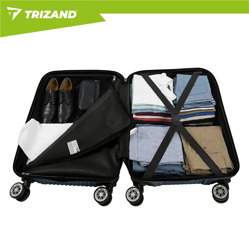 3 viename lagaminų rinkinys – tamsiai mėlynas Trizand 26664
