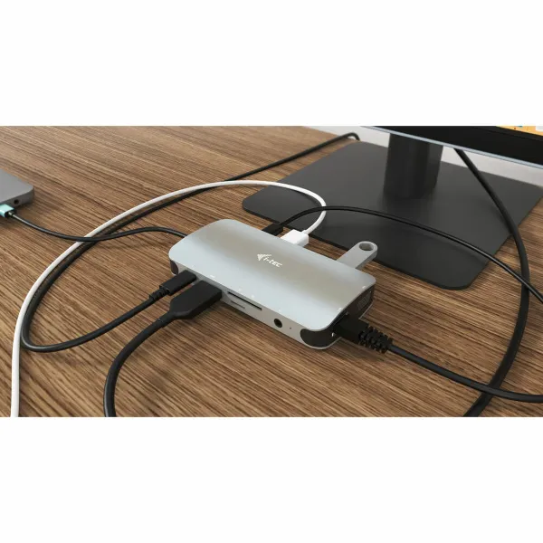 Pastiprinātāji i-Tec C31NANODOCKVGAPD     Sudrabs