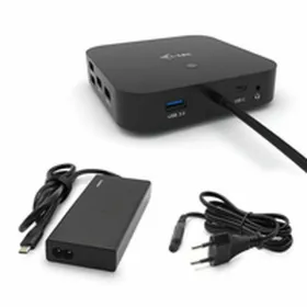 Latausasema i-Tec C31DUALDPDOCKPD65W Musta