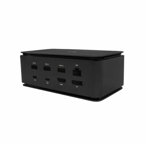 Pastiprinātāji i-Tec USB4DUALDOCK100W Melns