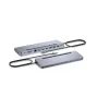 USB-C-jaotur i-Tec C31FLAT2PDPRO Hõbedane