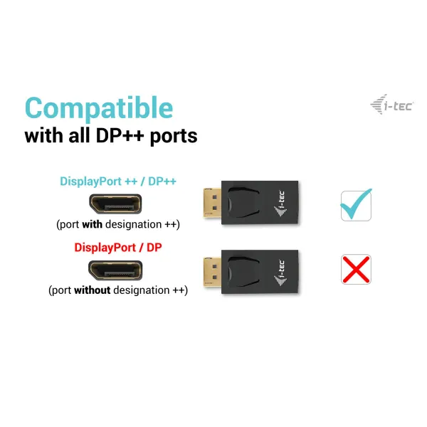 Thunderbolt uz USB-C Adapteris i-Tec DP2HDMI4K30HZ