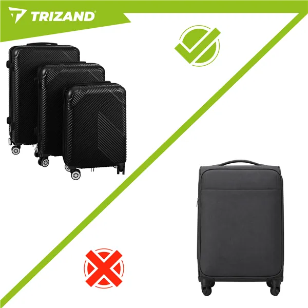 3-in-1 suitcase set - black Trizand 26661