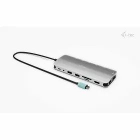 USB-keskitin i-Tec C31NANOTRIPLEDOCKPD Harmaa