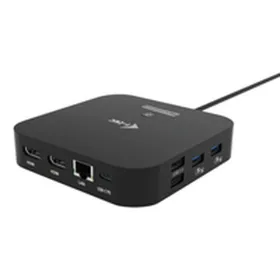 USB-keskitin i-Tec C31DUALHDMIDOCKPD