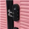 3-ühes kohvrikomplekt - roosa Trizand 26663