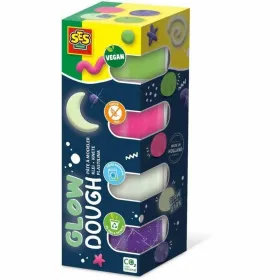 Žaidimas iš plastilino SES Creative (4 vnt.)