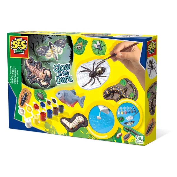 Modelleerimispasta SES Creative Scary Animals