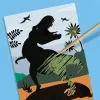Piirustussetti SES Creative 2 in 1 Dinosaurs