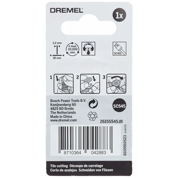 Diamond disc Dremel S545