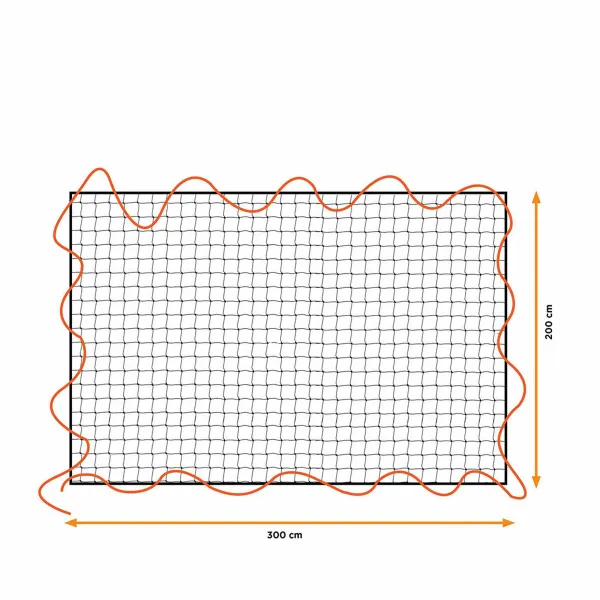 Haagisevõrk Black & Decker 2 x 3 m