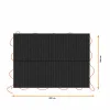 Trailer cover Black & Decker Black 3 x 4 m