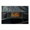 Trailer cover Black & Decker Black 3 x 4 m