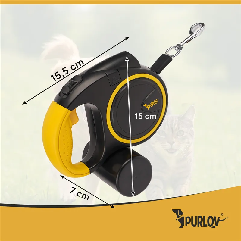 Automaatne kaelarihm taskulambiga 5m Purlov 25965