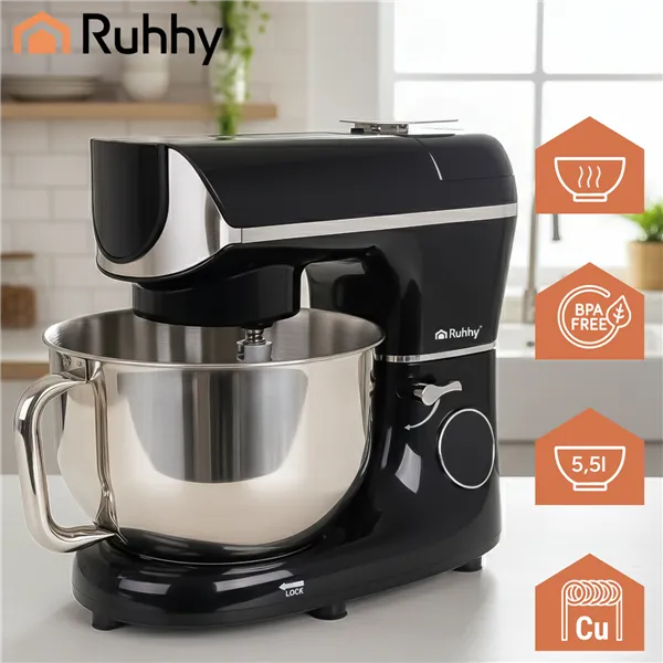 Ruhhy 25729 Kitchen Machine with Heated Bowl and Scale