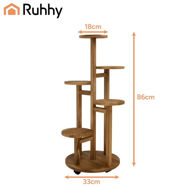 Stāvošs puķu statīvs 86 cm Ruhhy 26041