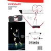 Badmintona Komplekts Donnay 5 Daudzums