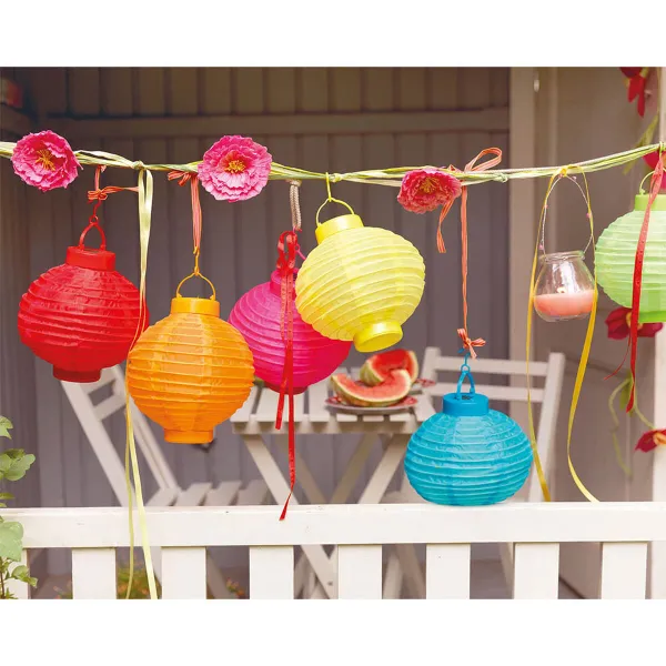 Lantern Lumineo Assorted colours Nylon
