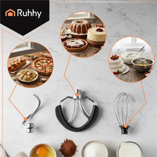 Ruhhy 25728 Food Processor with Heated Bowl + Blender