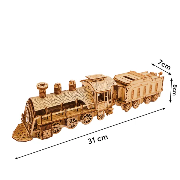 3D Puzzle - Kruzzel Locomotive 26515