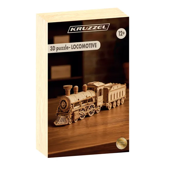 3D puzle - Kruzzel lokomotīve 26515
