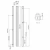 Adjustable support Vogel's 73201914 Screens Black