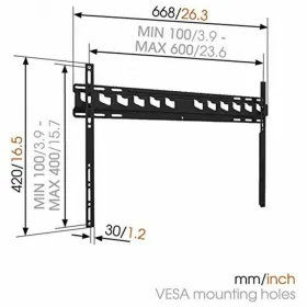 TV-teline Vogel's 8564000              40"-80" 80 kg