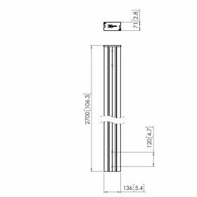 TV-teline Vogel's PUC 2927