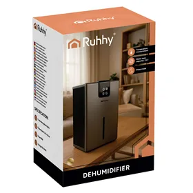 Silver air dehumidifier Ruhhy 26496