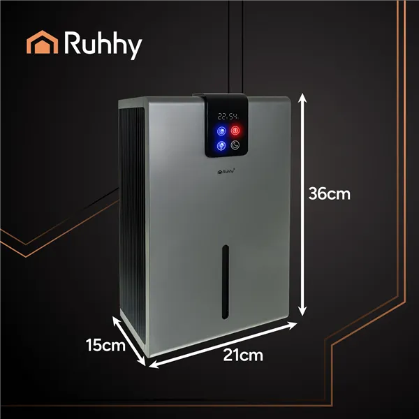 Silver air dehumidifier Ruhhy 26496