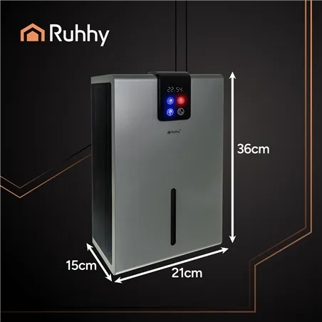 Silver air dehumidifier Ruhhy 26496