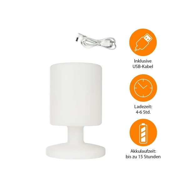 Latern Smartwares IDE-60067 Valge Plastmass